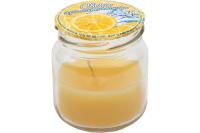 Свеча ароматическая 60*60мм в банке лимонный фреш 105748 /20шт/Волшебная страна Свеча ароматическая 60*60мм в банке лимонный фреш 105748 /20шт/Волшебная страна