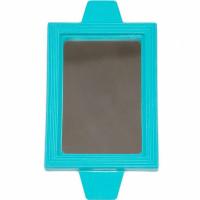 Игрушка для птиц Зеркало квадратное бирюзовое/5000бирюз