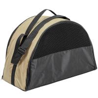 Сумка переноска ЧИП Конверт-Полукруг №2 расклад.с карманом и ремнем 44*22*29см бежевый/9057/Дарэлл