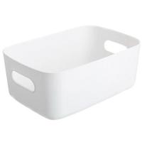 Контейнер Корзина 3,4л 10*14*25см белый ОР-4182 /12шт/ПП