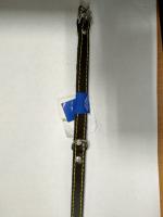 Ошейник кожа 17мм на фетре Н/У 38-40см/40502/Бим