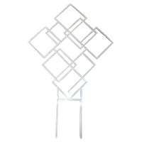 Поддержка д/растений 29,9*46см квадрат прозрачный 0311-T00 /10шт/Ф