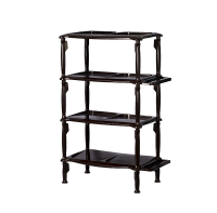 Подставка для обуви 4-х ярусная шоколадный