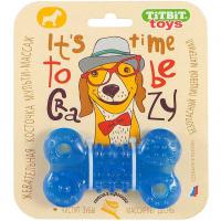 Игрушка С Жевательная косточка 10см голубой 000748 