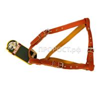 Шлейка кожа Универсал Малая шея 43-56см, грудь 54-64см/410/Вестерн