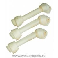 Лакомство С Кость узловая белая 20-22см 80-90гр 10шт пакет/1506/Вестерн
