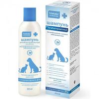 Шампунь Агробиопром с хлоргексидином 5% антибактериальный 250мл Шампунь Агробиопром с хлоргексидином 5% антибактериальный 250мл