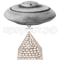 Грот на магните нло с пирамидой Грот на магните нло с пирамидой