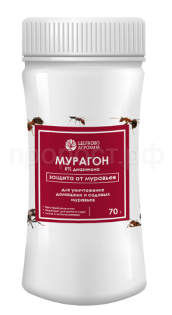Мурагон 70гр банка 32шт Щелково Агрохим