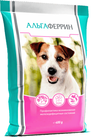Витаминный препарат для собак Альгаферрин 400гр