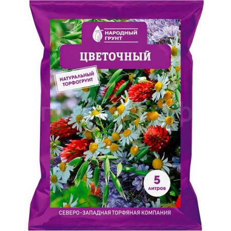 Народный грунт Цветочный 5л 
