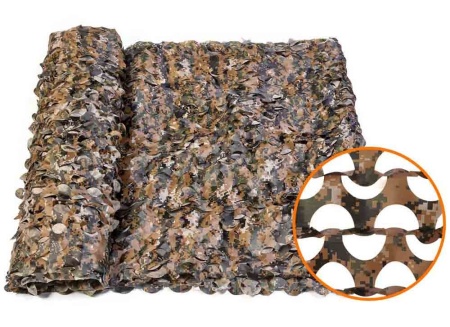 Сетка маскировочная Камуфляж (Лес) 2*6м /13491/ПРОРОСТ