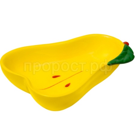 Кормушка д/террариума "Груша" керамическая Laguna/110*80*30мм/80234003/Триол