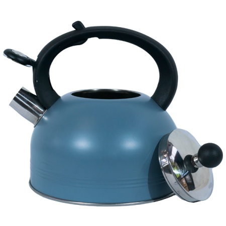 Чайник 2,5л MENTOLO нерж.сталь, со свистком