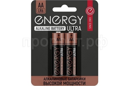 Батарейка Energy Ultra LR6/2B АА 2шт 