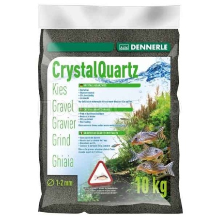 Грунты Dennerle Crystal Quartz черный 1-2мм 10кг/1733