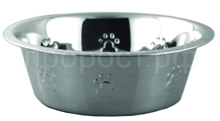 Миска метал 0,40л с лапками на стенках /76800119/Каскад