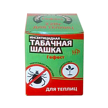 Шашка табачная Гефест 220г