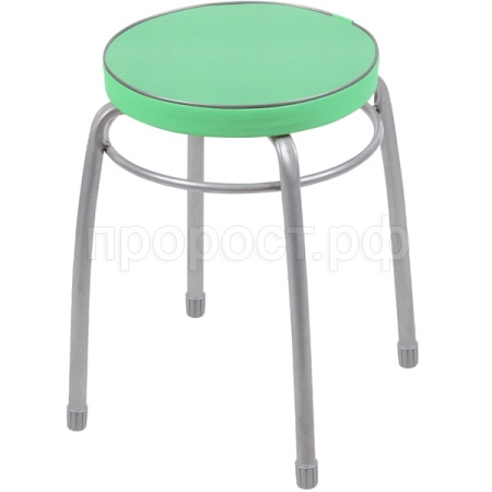 Табурет "Фабрик №1" круг. мягкое сиденье мятный до 150кг ТФ01/МТ/10шт Табурет "Фабрик №1" круг. мягкое сиденье мятный до 150кг ТФ01/МТ/10шт