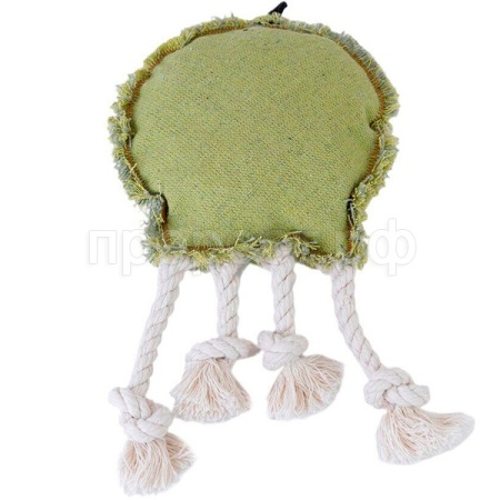 Игрушка с МЕДУЗА 28*15*5см брезент,х/б канат 0256/Дарэлл Игрушка с МЕДУЗА 28*15*5см брезент,х/б канат 0256/Дарэлл