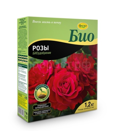 Фаско БИО Розы и цветущие гранулы 1,2кг 