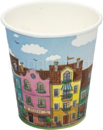 Стакан 200/260мл Город (50шт) SP9S /20шт/ПОС27166