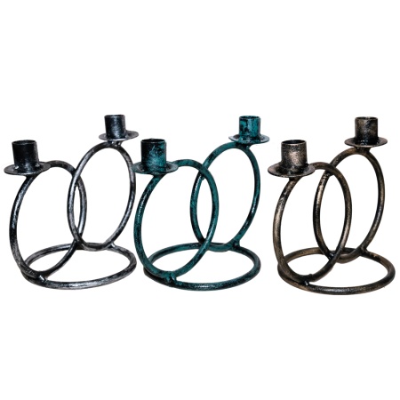 ДЕКОР Подсвечник Кольцо 2 свечи антик золото РЗДИ/1шт ДЕКОР Подсвечник Кольцо 2 свечи антик золото РЗДИ/1шт