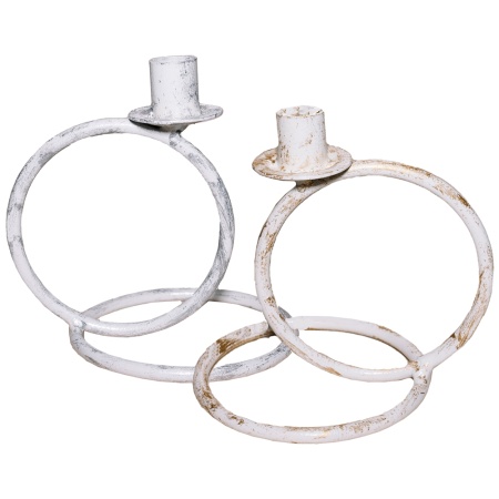 ДЕКОР Подсвечник Кольцо 1свеча бел золото РЗДИ/1шт ДЕКОР Подсвечник Кольцо 1свеча бел золото РЗДИ/1шт