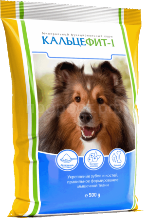Витаминный комлекс для собак Кальцефит-1 500гр