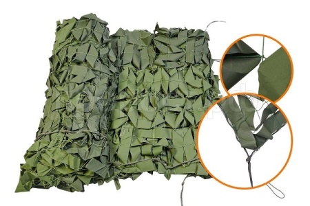 Сетка маскировочная Стандарт 2*3м зеленый /3730/ПРОРОСТ