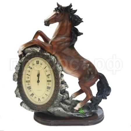 Часы Лошадь (акрил) L31W15H40см 713148/SH013