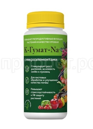 Гумат калия/натрия с микроэл. 0,12л 8шт Сила Жизни