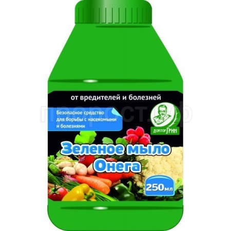 Зеленое мыло Онега 250мл 15шт Доктор Грин