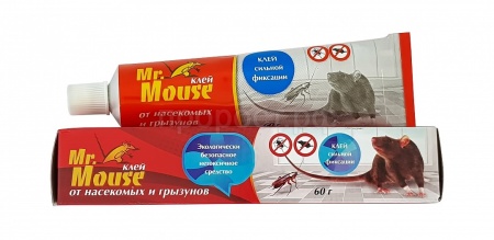 Клей Mr.Mouse от грызунов и насекомых 60гр