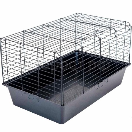 Клетка д/животных ОСТИН №2 складная с дверцей на крыше 78*48*47см черн/черн/4185/Дарэлл Клетка д/животных ОСТИН №2 складная с дверцей на крыше 78*48*47см черн/черн/4185/Дарэлл