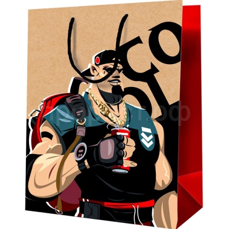 Пакет подарочный 18*23*10см "Perfect" крафт MESHU/Рельеф