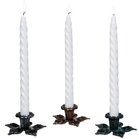 ДЕКОР Подсвечник Цветок антик серебро РЗДИ/1шт ДЕКОР Подсвечник Цветок антик серебро РЗДИ/1шт