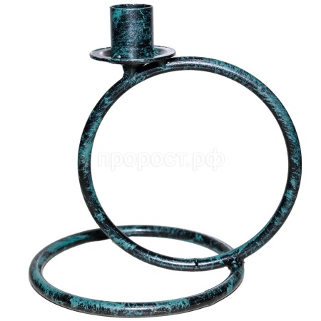 ДЕКОР Подсвечник Кольцо 1свеча антик зеленый РЗДИ/1шт ДЕКОР Подсвечник Кольцо 1свеча антик зеленый РЗДИ/1шт