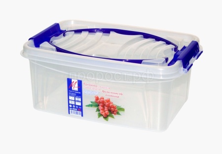 Контейнер 6л для пищевых продуктов прямоугольный