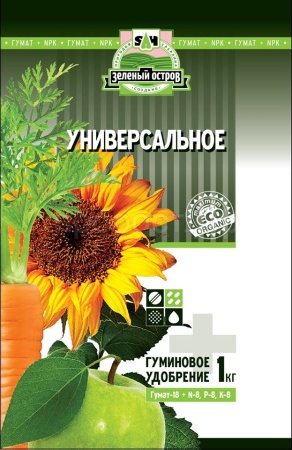Зеленый Остров Гуминовое 1кг Универсальное