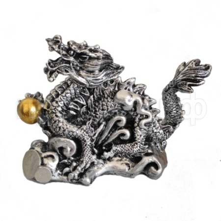 Дракон китайский (серебро) L10.5W4H8.5см 716397/SGD011 Дракон китайский (серебро) L10.5W4H8.5см 716397/SGD011
