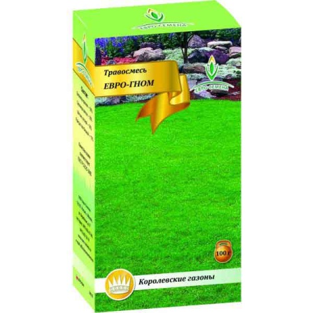Семена газонной травы Евро-Гном 100г Семена газонной травы Евро-Гном 100г