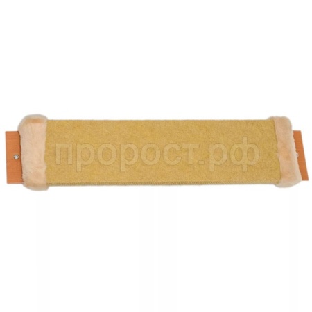 Когтеточка Мини ковролин с пропиткой бежевая 57*12*2см/8408беж/Дарэлл