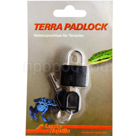 Замок навесной LUCKY REPTILE Terra Padlock 1 с ключом (Германия) TPL-1