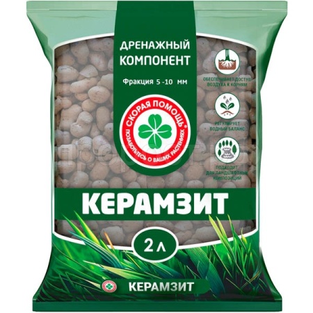 Дренаж СЗТК Скорая помощь мелкий 2л фракция 5-10мм 10шт