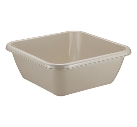Таз 8л квадратный латте М2577/М-пласт