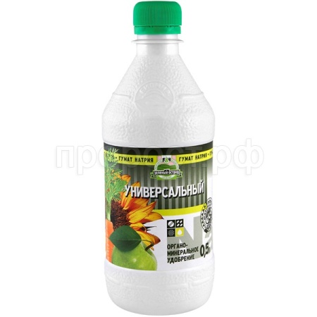 Зеленый Остров Гумат натрия 500мл Универсальный 12шт