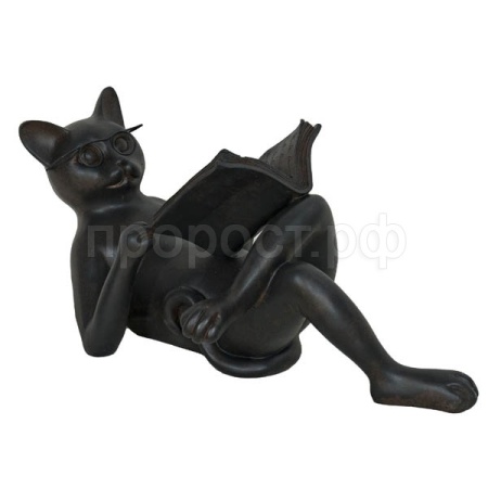 Кошка с книжкой (черная) 718393/D138 Кошка с книжкой (черная) 718393/D138