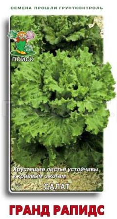 Поиск Салат Гранд Рапидс 1г 