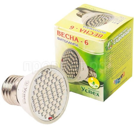 Фитолампа Весна-6 д/растений 2,5Вт Е27 1шт
